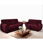 Jogo Capa P/ Sofá 2 E 3 Lugares Protege Premium Tecido Vinho