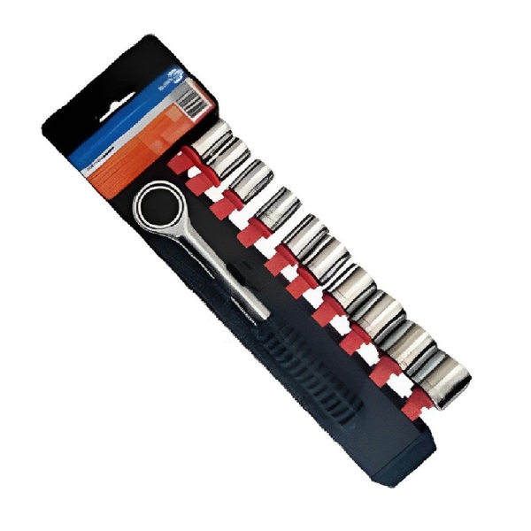 Jogo Chave Catraca/soque 3/8 11pc Rayco