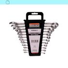 Jogo Chave Combinada Starfer 6 Á 22mm Boca E Estrela 12 Pçs