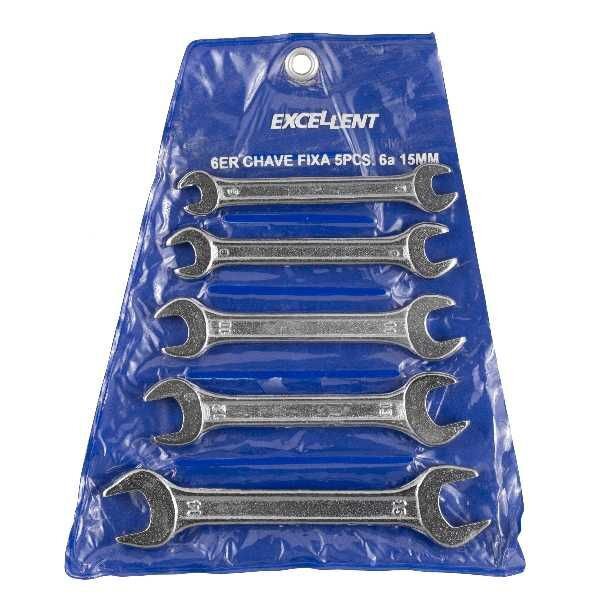 Jogo Chave Fixa 6 A 15 Excelent-6er