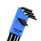 Jogo Chave Hexagonal Torx Abaulada Curta T9 A T40 Gedore 0129
