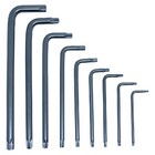 Jogo Chave Torx Longa Tipo L Profissional T10 A T50 Com Supor