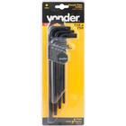 Jogo Chave Torx T10-t50 Tipo L Longa Vanádio 9 Peças Vonder