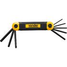 Jogo Chave Torx T9-t40 Canivete Plástico Cromo Vanádio Com 8