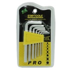 Jogo Chaves Allen Curta 7 Peças Parafuso Sextavado Hexagonal