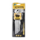 Jogo Chaves Allen Longa 7 Peças Manual Parafuso Sextavado Hex