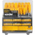 Jogo Chaves Fenda Phillips Hex Precisão 100 Peças Vonder