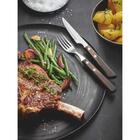 Jogo Churrasco 12 Peças Polywood Castanho Sortidos Laminas De