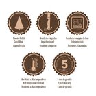 Jogo Churrasco 12 Peças Polywood Vermelho Sortidos Laminas Ac