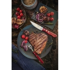 Jogo Churrasco 12 Peças Polywood Vermelho Sortidos Laminas De