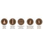 Jogo Churrasco 12 Peças Polywood Vermelho Sortidos Laminas De