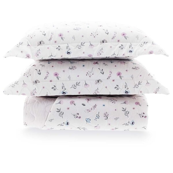 Jogo Cobre Leito New Innovi Queen 100% Algodão 180 Fios Kacyu