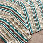 Jogo Cobre Leito Queen Palha + Jogo De Cama - 7 Peças Supreme