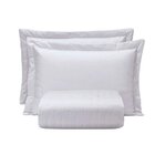 Jogo Cobre Leito Toque De Algodão 250 Fios King 280x260cm Bra