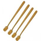 Jogo Colheres De Café 15 Cm Douradas 4 Peças - Mimo