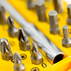 Jogo Com 29 Peças Bits/Chave Manual/Adaptadores/Soquetes/Phillips Vonder