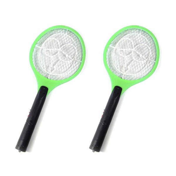 Jogo Com 2 Raquetes Mata Mosquito Recarregável Pleiadiano