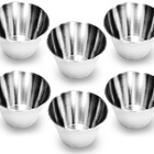 Jogo Com 6 Formas Para Empada Petit Gateau Pão De Mel Queijad