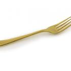 Jogo Com 6 Garfo De Sobremesa Dourada Valentina - Mimo Style