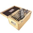 Jogo Com 6 Micrômetros Externos Analógicos Arco Ferro De 0 A