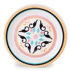 Jogo Com 6 Pratos De Sobremesa 20 Cm Floreal Luiza - Oxford