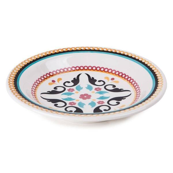 Jogo Com 6 Pratos Fundos Daily Luiza 23cm - Oxford