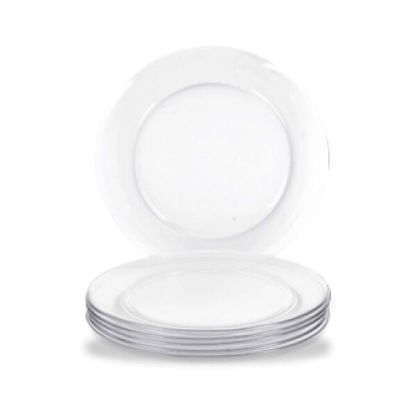 Jogo Com 6 Pratos Raso Gourmet Astral 26 Cm Marinex - Nadir