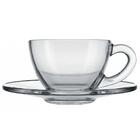 Jogo Com 6 Xicaras Astral Para Cafe Com Pires 90ml