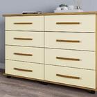 Jogo Cômoda E Roupeiro Cancun Mel Pérola