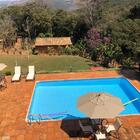 Jogo Conjunto De Mesa Com 4 Cadeiras Aluminio + Guarda Sol