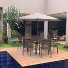 Jogo Conjunto De Mesa Para Área Externa, Piscina, Varanda