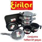 Jogo Conjunto De Panelas 8 Peças Eirilar Teflon Linha Especi