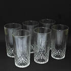 Jogo Copo De Vidro Tipo Long Drink 250ml 6 Peças