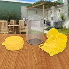 Jogo Copo Medidor Com Colheres Brinox 7 Peças