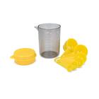 Jogo Copo Medidor Com Colheres Brinox 7 Peças