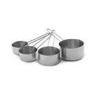 Jogo Copos De Medição Em Inox Uny Home 4 Peças