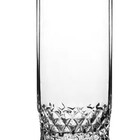 Jogo Copos De Vidro 330ml Cristal Diamond Vinho Suco Água 330