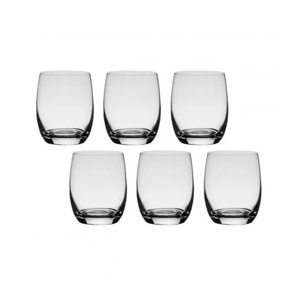 Jogo Copos De Whisky Em Cristal Bohemia Club 300ml 6 Peças