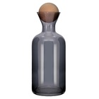 Jogo Copos E Garrafa De Vidro Ônix Premium 5 Peças - Tuut