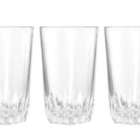 Jogo Copos Vidro Cristal 3 Peças 325 Ml