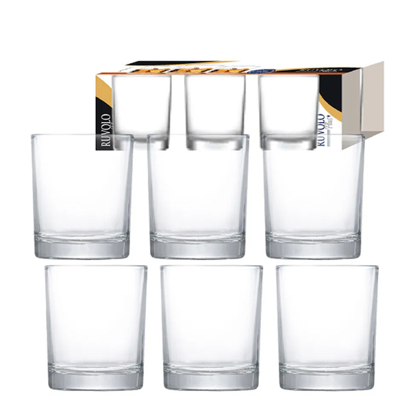 Jogo Copos Whisky Água Cerveja Multiuso 340ml Prestige 6 Peça