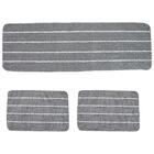 Jogo Cozinha 2 Tapete + 1 Passadeira Antiderrapante