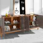 Jogo Cristaleira E Buffet 1.9 Bia Cinza Perola Cedro