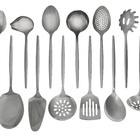 Jogo De 12 Utensílios De Cozinha 100% Inox Profissional Top