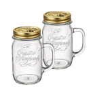 Jogo De 2 Canecas Com Tampa Italiano Quattro Stagioni 415ml