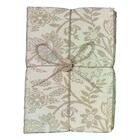 Jogo De 2 Lugares Americanos Cotton Em Tecido Estampado L33xp