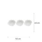 Jogo De 3 Bowls Dynasty Flor Em Porcelana