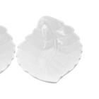 Jogo De 3 Bowls Hand Food Folha Em Porcelana L10,8xp8,5xa4cm