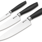 Jogo De 3 Facas De Cozinha Böker Core