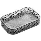 Jogo De 3 Peças Para Banheiro Wolff Minsk Prata De Vidro